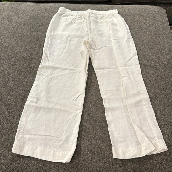 NWOT Chicos linen pants size 2 or chiccos size 12 - Picture 5 of 8